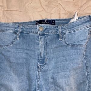 Size 9s high rise jeans legging Hollister